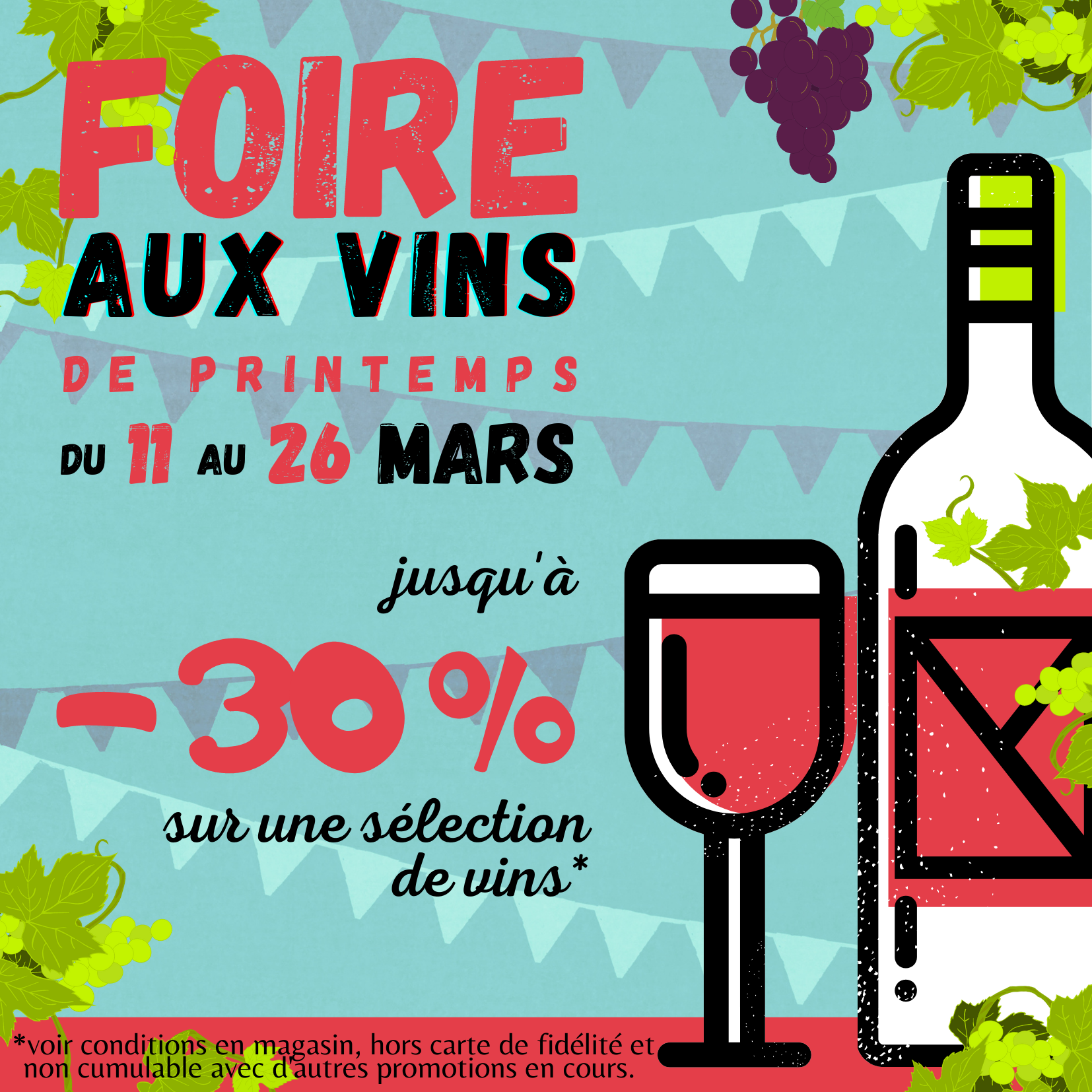 Foire aux vins de Printemps !